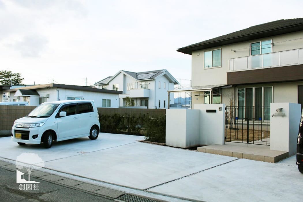 高崎市　セミクローズ外構