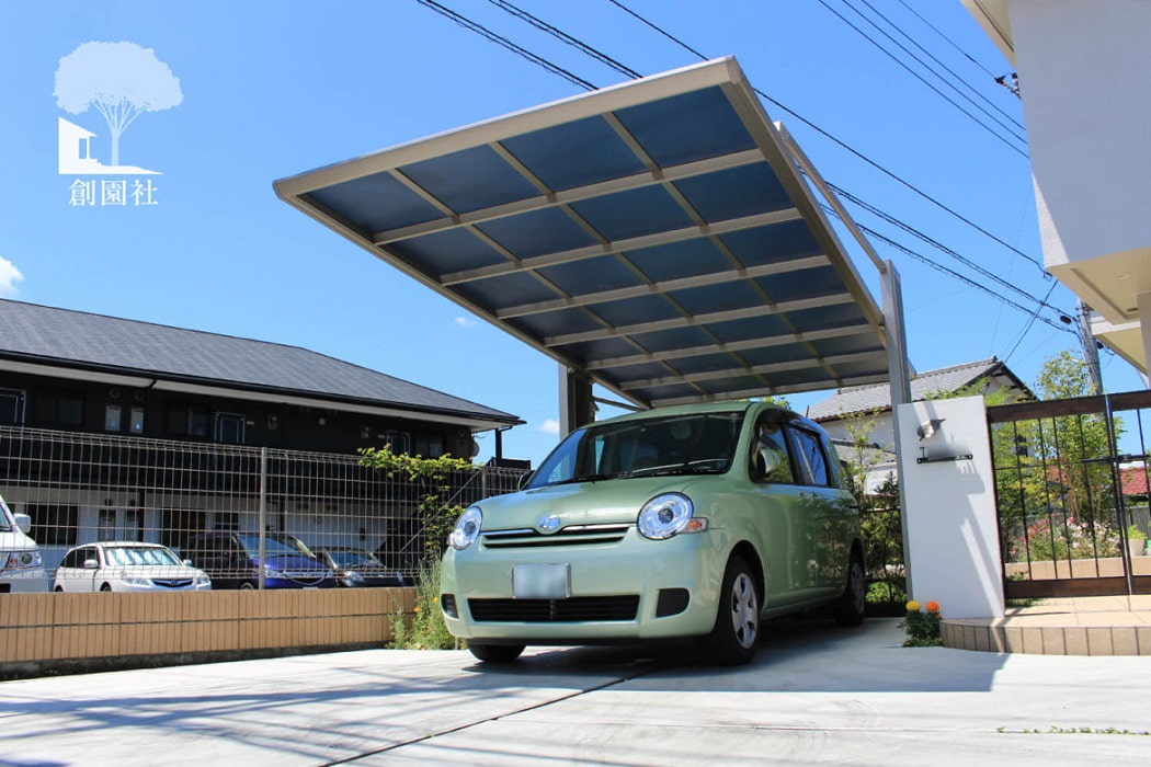 高崎市　カーポート　駐車場