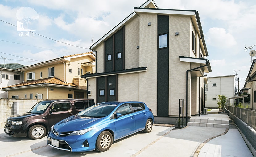 群馬県　高崎市　新築外構