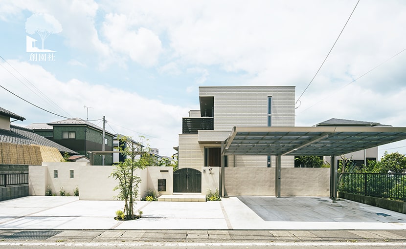 群馬県伊勢崎市新築外構