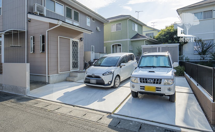 群馬県 高崎市 リフォーム 駐車場