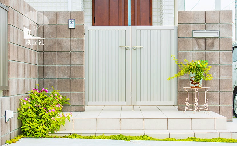 群馬県　高崎市　新築外構