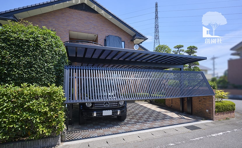 群馬県前橋市 リフォーム外構
