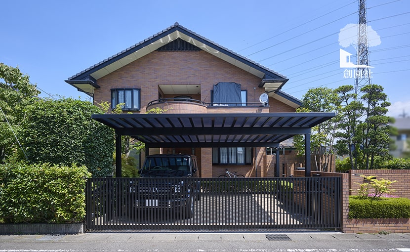 群馬県前橋市 リフォーム外構