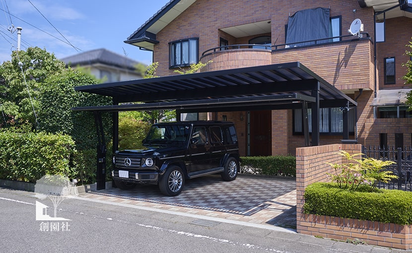 群馬県前橋市 リフォーム外構