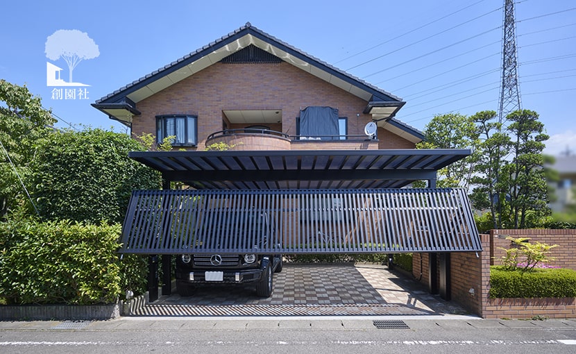 群馬県前橋市 リフォーム外構