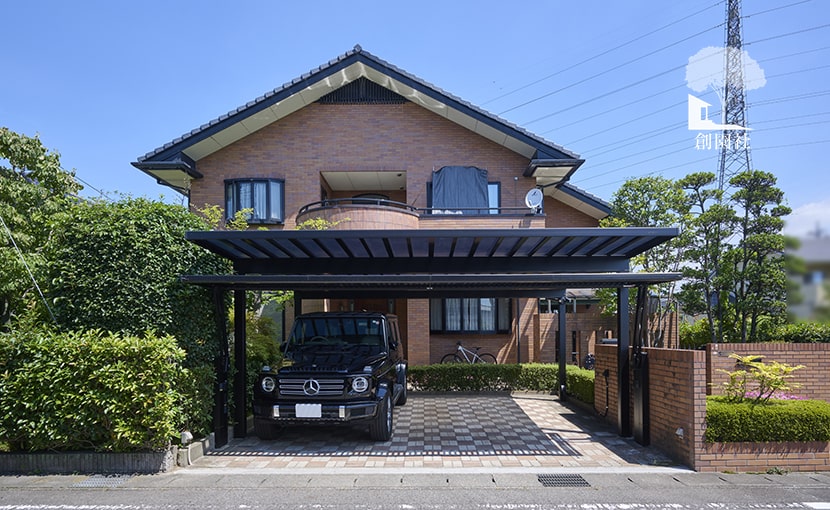 群馬県前橋市 リフォーム外構