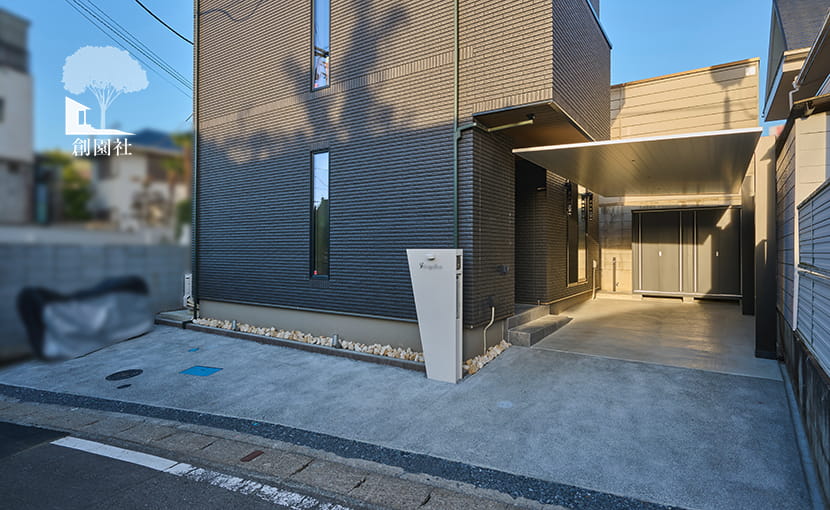群馬県高崎市新築外構