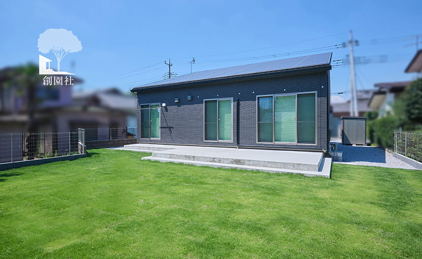 群馬県前橋市新築外構