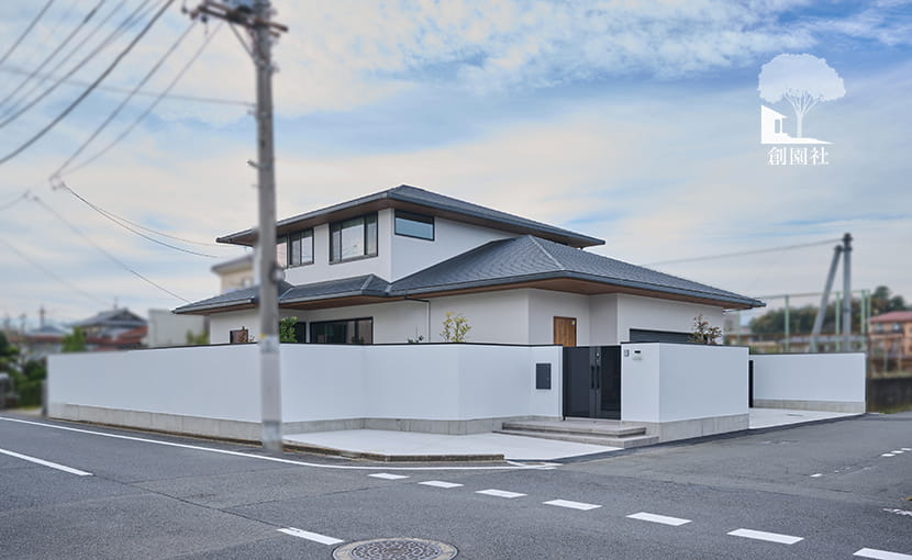 群馬県　外構　創園社