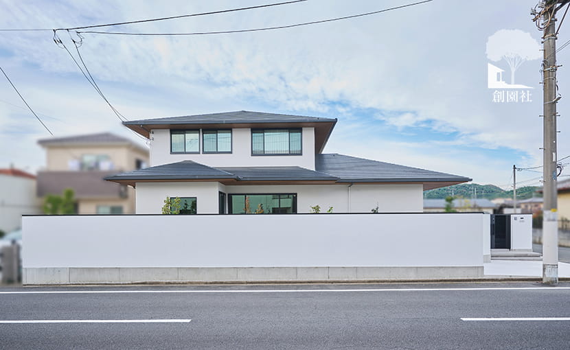 群馬県　外構　創園社